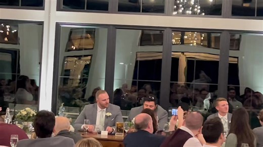 Mitch surprised McKenna at the wedding reception by singing with the rest of CSS “Stand by me.” | Our Saviors Lutheran Church West Bend