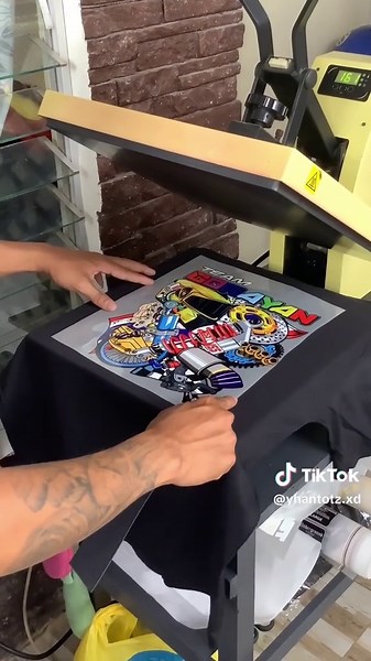 T shirt Printing Using DTF