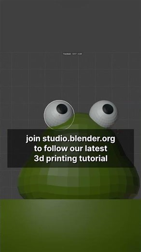 https://studio.blender.org #b3d #3dprinting #yulefrog