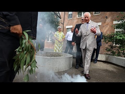 King Charles attends Indigenous smoking ceremony in Sydney