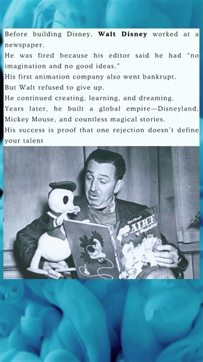 Fired for “No Imagination” – Walt Disney’s Journey to Magic