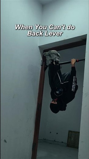 Can't Do a Back Lever? Do THIS!💯 #calisthenics #shorts #calisthenicsbeginner