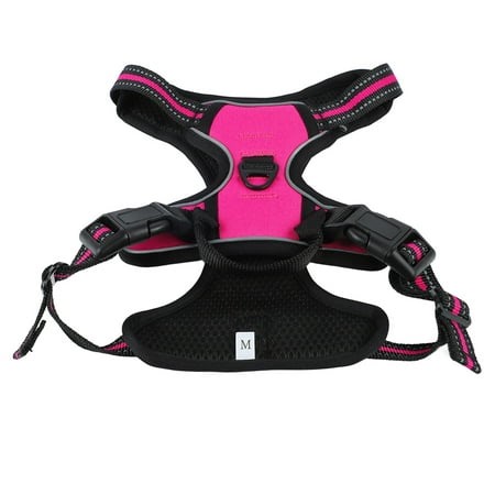 No Pull Dog Harness, Reflective Dog Vest Harness Adjustable Pet Harness With Handle Soft Padded Pet Vest  For Outdoor Walking Training - Walmart.ca