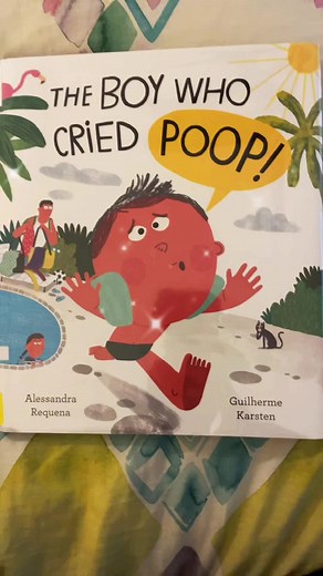 THE BOY WHO CRIED POOP! 💩 #readwithme #sillykidsbook #everybodypoops #nostalgia #thereadingrainbow #circletime