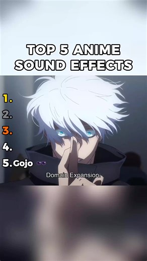 Gojo Edit from Jujutsu Kaisen: Atomic Sound Effects