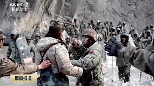 Chinese state broadcaster releases footage of deadly clash with Indian troops