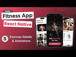 Build a Fitness App in React Native (Expo Router) #5 - Exercise Details & Animations
