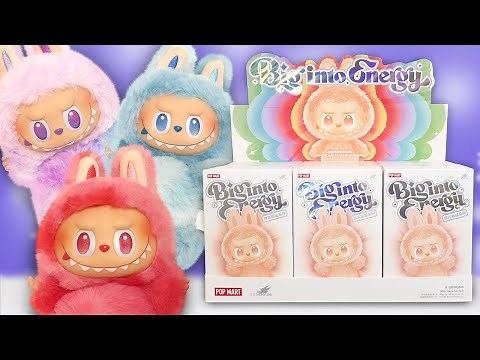 POP MART The Monsters Big Into Energy Labubu V3 FULL SET Unboxing