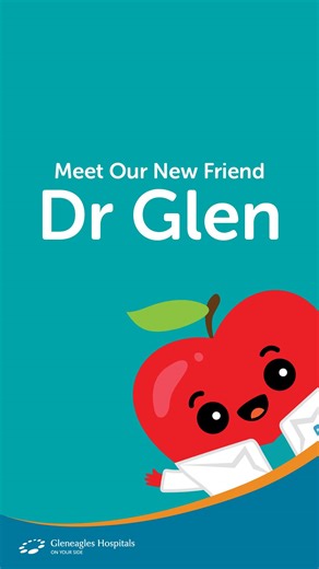 𝗪𝗲’𝘃𝗲 𝗴𝗼𝘁 𝘀𝗼𝗺𝗲 𝘁𝗵𝗿𝗶𝗹𝗹𝗶𝗻𝗴 𝗻𝗲𝘄𝘀 𝘁𝗼 𝘀𝗵𝗮𝗿𝗲!🎉🎉 Our hospital has a new member, and he's not your average doctor 🩺. Introducing the one and only Dr Glen! 🍎 Not only is he an expert in health matters, but he's also our official mascot! 😍 Check out our new video to get to know Dr Glen and see why he's already stealing our hearts 🤗. #GleneaglesHospitalsMY #DrGlen #HospitalFamily #CaringForYou | Gleneagles Hospitals MY