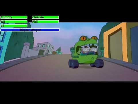 The Rugrats Movie (1998) Outside Space Scene with healthbars (55K Subscriber Special)