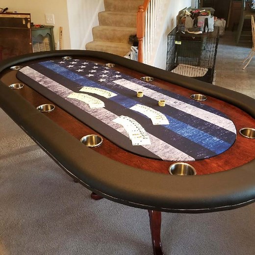 Custom Poker Table Felt | Casino Poker Speed Cloth