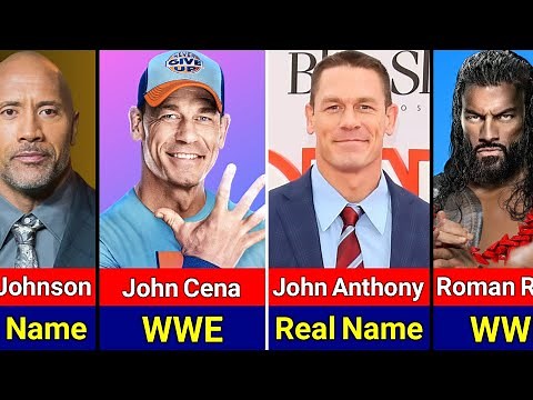 WWE Wrestlers Real Name