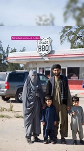 Group of Muslim tourists complain about the lack of Halal food in most of Texas restaurants. A. I video to recreate a scene from a podcast by a muslim podcaster #HalalFood #MuslimCommunity | Eva Vanderbroek