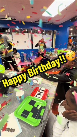 Happy Birthday Son!!! #wraappetc #minecraft #birthdayboy #skyzone #CapCut