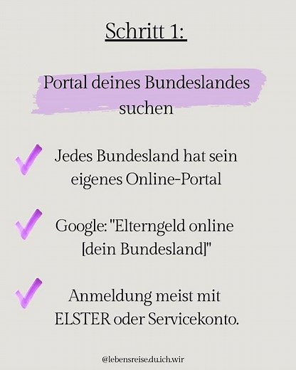 Elterngeldantrag online – so bereitest du dich richtig vor