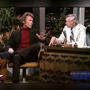 Clint Eastwood Appearance on The Tonight Show Starring Johnny Carson | Funny Talk Show 70s 80s