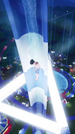 The Most Intense Water Slide in The World - Planet Coaster 2 #waterslide #waterpark