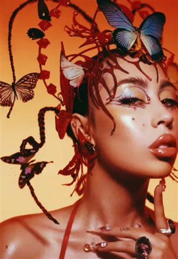 3 years ago Kali Uchis released Red Moon in Venus and delivered one of the most beloved R&B albums of that year. The project debuted at No. 4 on the Billboard 200 and featured standout songs like “Moonlight,” “Love Between…,” “I Wish You Roses,” and “Fantasy.” Its dreamy production and romantic themes resonated with listeners and helped expand Kali Uchis’ influence across modern R&B and pop. #kaliuchis