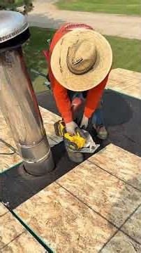 Installing decking for the new roof 💥#roofinglife #bluecollar #skilledtrades #hardwork