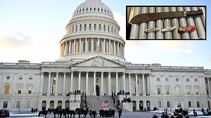 Man with machete, knives arrested at US Capitol entrance during Carter viewing