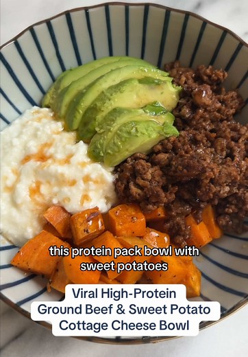 Delicious Sweet Potato and Cottage Cheese Bowl Recipe