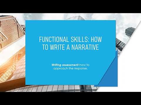 Functional Skills: How to write a narrative#englishlearning #englishlearning