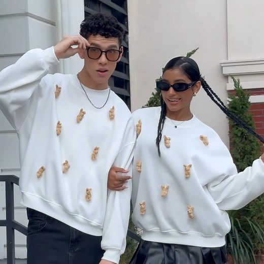 SHEIN.COM on Instagram: "Strut your stuff in versatile, vibrant unisex tops made to pair & share 💃🕺✨@shein_men UZERO Sweatheart Hoodie: 42336396 UZERO Adventure Sweatshirt: 41736927 UZERO Sunshine Sweatshirt: 41389154 INSISELF Pink Graphic Hoodie: 41389141 INSISELF Bear Sweatshirt: 41372668 UZERO Street Art Graphic Tee: 41370704 🔗https://shein.top/ahg0qqh #SHEINMENiconic #SHEIN #SHEINstyle #SHEINhaul #SHEINForAll #OOTD #fashion #chic"