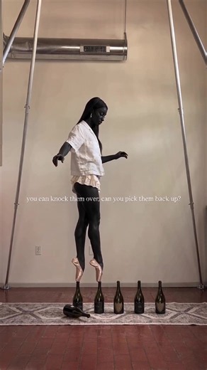 This is just breathtaking.Absolutely mesmerizing. #jeylashore #Grace #Resilience #Balance #PerformanceArt