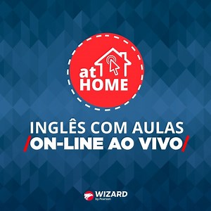1.7K views · 56 reactions | Com a Wizard at Home você tem toda a experiência Wizard em aulas on-line ao vivo, na sua casa, e ainda com a sua turma e o seu professor! Comece já as aulas ON-LINE AO VIVO e vivencie essa experiência! Consulte as condições e garanta o preço promocional no site: https://bit.ly/fb-wizard-99 #Wizard #WizardByPearson #WizardAtHome #YouLearnAtHome | Wizard | Facebook