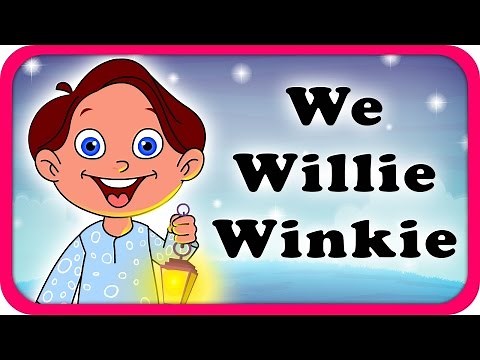 Wee Willie Winkie Lyrical Video | English Nursery Rhymes Full Lyrics For Kids & Children