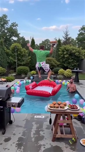 Lying on it feels amazing!!!🤤🤤🤤This floating pool lounger is currently on sale at a limited-time discount!🚨🚨🚨 #poolfloat #summerlounger #adultpoolfloat #floatingfun #morasfyp