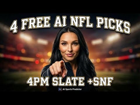 4 NFL Picks You Can't Miss Today!