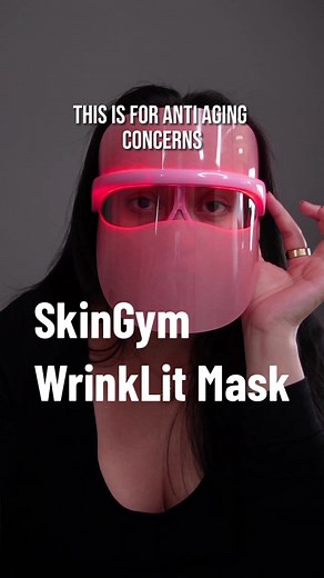 SkinGym WrinkLit Mask: Red Light Therapy for Beginners