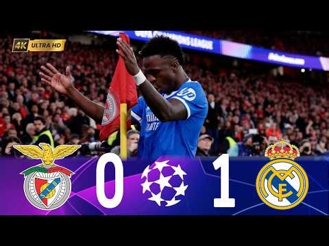 Real Madrid vs Benfica Highlights & All Goals - Champions League 2026