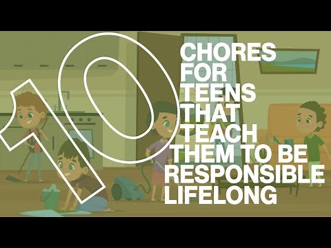 10 Chores for Teens that Teach Them to be Responsible Lifelong