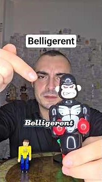 Belligerent Meaning | English Vocabulary #belligerent #aggressive #hostile #englishvocabulary #esl