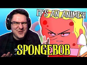 SPONGEBOB SQUAREPANTS ANIME Openings 1-3 & Ending REACTION | Anime OP Reaction (Suponjibobu)