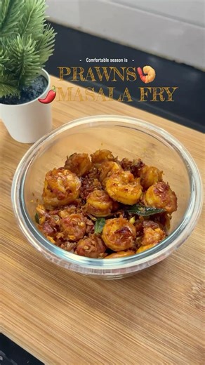 Prawns masala fry. #food #recipe #cooking #prawns #fry #masalafry #yummy #seafood