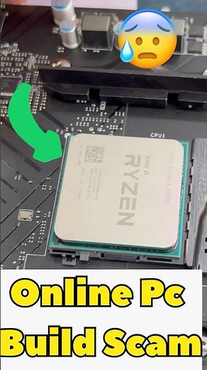Online PC Build Scam😰✅