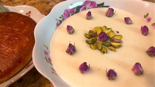 Fereni: Creamy Persian rice pudding recipe