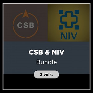 CSB & NIV Bible Bundle (2 vols.)