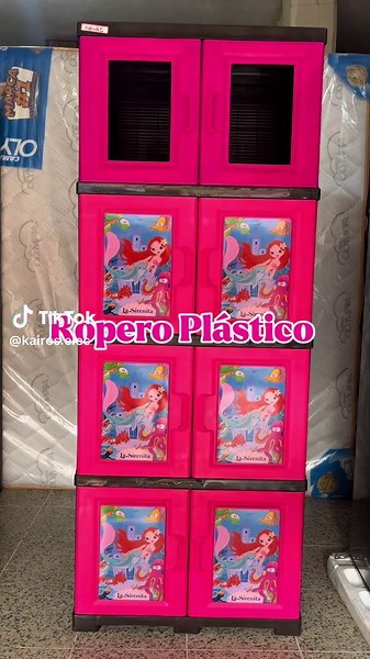 Ropero Plástico Estampado para Niña en Guatemala