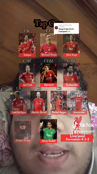 Replying to @rafka2270 Liverpool FC all time filter #footballtiktok