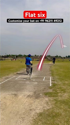 Flat six #cricket #cricketbattingpractice #sixhitting #bighit #viral #ytshorts