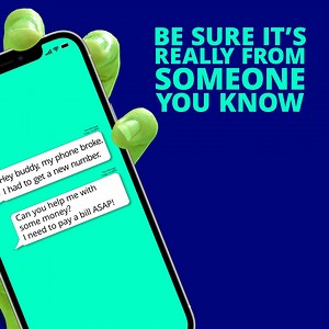 A family member or friend messaging out of the blue looking for money on a new number? Don't be tricked into falling for fraud this Halloween. A quick call from the number you have saved works a treat 🎃 | Bank of Ireland