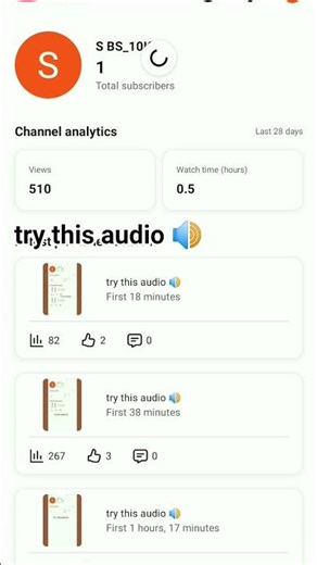 try this audio 🔊