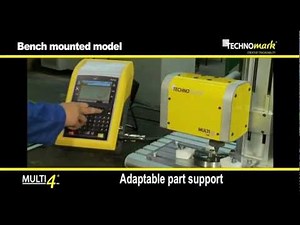 Technomark: new generation of "Multi4 BENCH" dot peen marking machine!