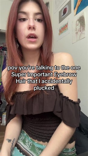 phoebe (@phoebe.monte)’s video of important eyebrow hair