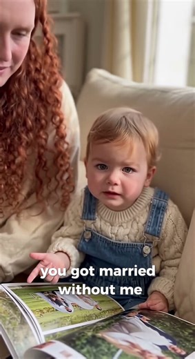 Confused Kid Sees Parents’ Wedding Photos & Gets SO Lost 😂💍