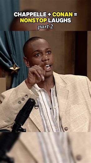 Two comedy GOATs teaming up for pure gold! Relive Dave Chappelle’s unfiltered, laugh-till-you-cry moments on Conan’s late-night stage. #DaveChappelle #ConanOBrien #LateNightComedy #ComedyLegends #IconicBanter